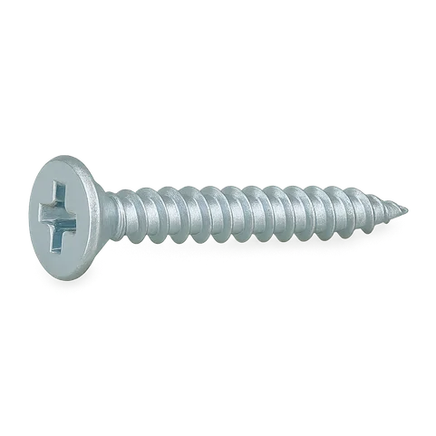 Саморез универсальный белый цинк 3,5х35 мм