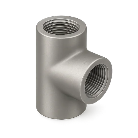 Тройник алюминиевый переходной исп.1 6х8 мм АД0 ГОСТ 13965-74