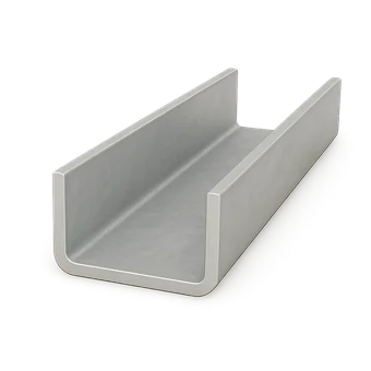 Швеллер алюминиевый